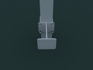 3d led support 3D Model