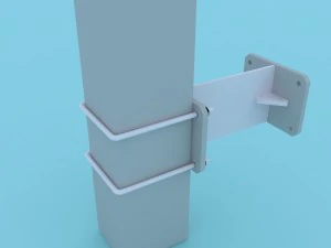 3D-LED-Unterst&uuml;tzung 3D Modell