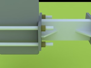 3d led support 3D Model