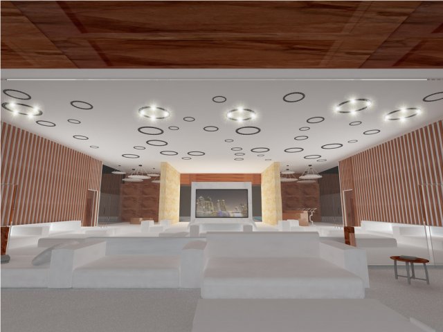 private villa in dubai Modelo 3D .c4d .max .obj .3ds .fbx .stl .blend 