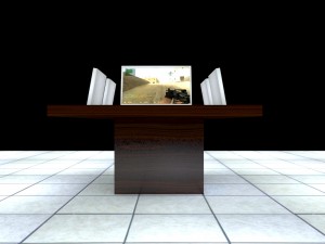 lcd for gaming zone 3D Model