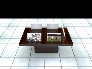 lcd for gaming zone 3D Model