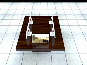 lcd for gaming zone Modelo 3D