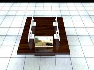 lcd for gaming zone 3D Model