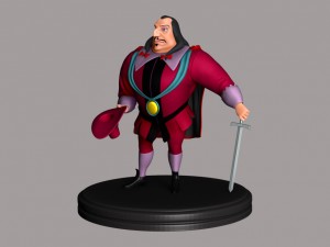 governor ratcliffe from pocahontas Modelo 3D