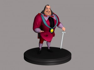 governor ratcliffe from pocahontas 3D मॉडल