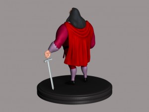 governor ratcliffe from pocahontas 3D मॉडल