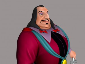 governor ratcliffe from pocahontas 3D मॉडल