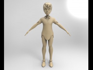peter pan 3D 模型