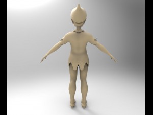 peter pan 3D 模型
