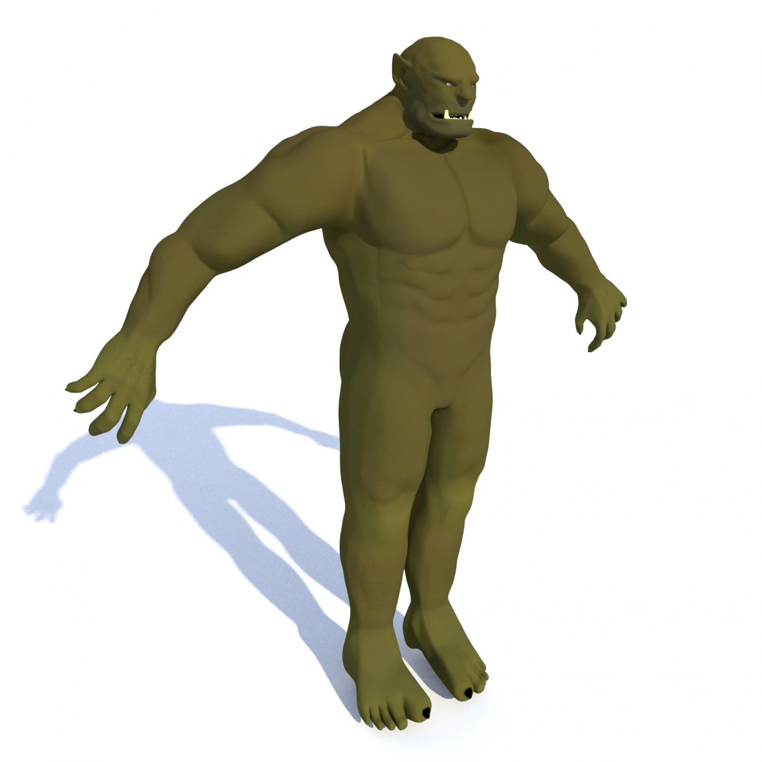 ogre 3D Model .c4d .max .obj .3ds .fbx .stl .blend