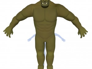 ogre 3D Модель