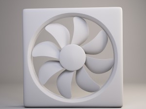 exhause fan Modelo 3D