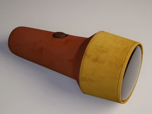 懐中電灯 3Dモデル