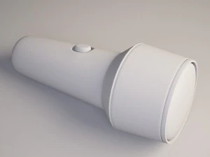 懐中電灯 3Dモデル