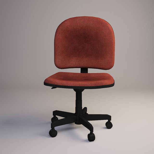 office chair Modello 3D .c4d .max .obj .3ds .fbx .stl .blend 