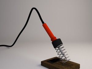 soldering iron 3D Model