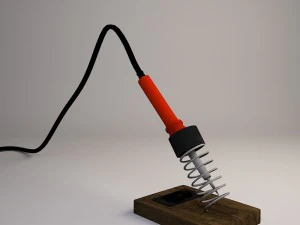 はんだごて 3Dモデル