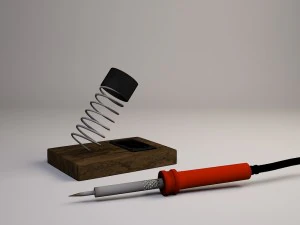 soldering iron 3D Model