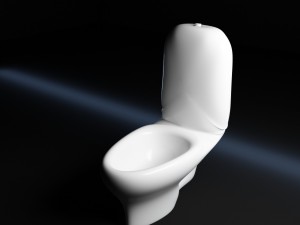 toilet vangog 3Dモデル