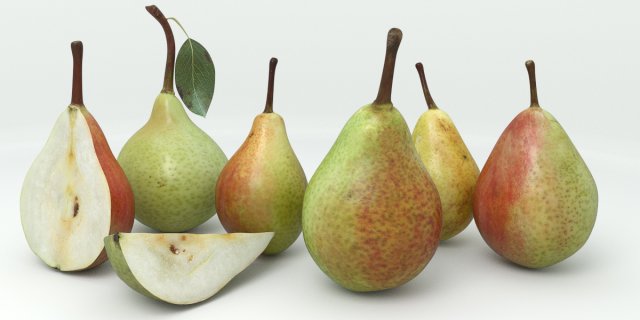 pear 3D Модель .c4d .max .obj .3ds .fbx .stl .blend 