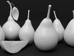 pear 3D Model