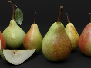 pear 3D Model