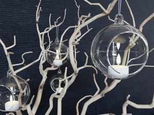 Decor branch and christmas toy Model 3D