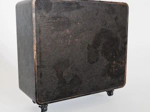 Industrial iron cabinet 3D Model
