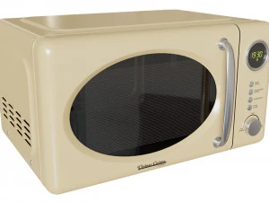 Microwave vintage cuisine by cooking 3D Model