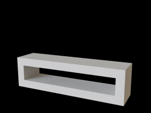 Breeze blocks wall Modelo 3D