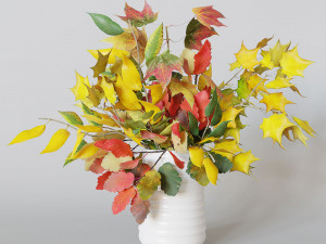 Autumn bouquet 3D Model