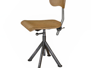 Industrial chair Modelo 3D