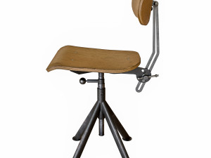 Industrial chair 3D मॉडल