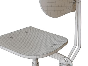 Industrial chair 3D मॉडल