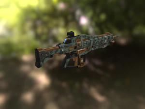 assault rifle 3D Model