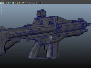 assault rifle 3D Model