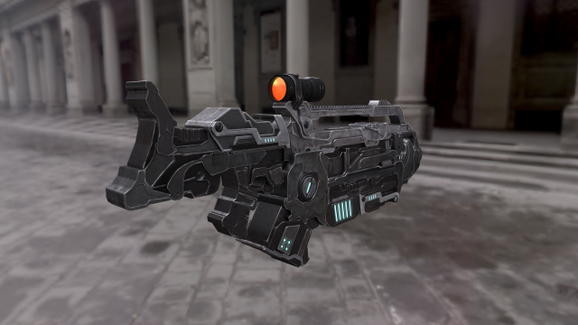 the machine Modelo 3D .c4d .max .obj .3ds .fbx .stl .blend 