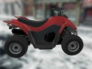 moto 4 ruote Modello 3D