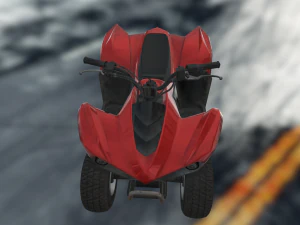 motorcycle 4 wheels 3D Model