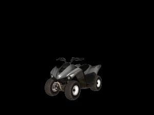 motorcycle 4 wheels 3D Model