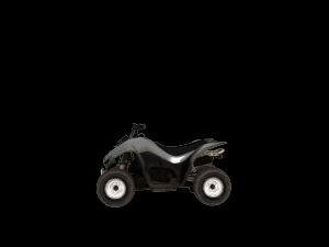 motorcycle 4 wheels Model 3D