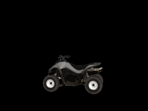motorcycle 4 wheels Model 3D
