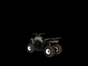 motorcycle 4 wheels Model 3D