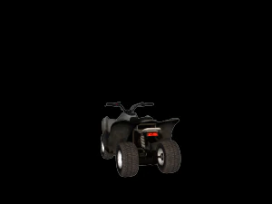 motorcycle 4 wheels 3D Model