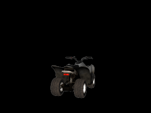 motorcycle 4 wheels Model 3D