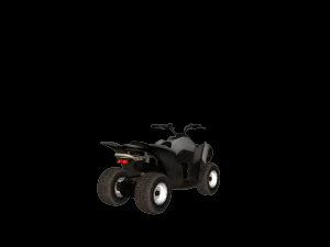 motorcycle 4 wheels 3D Model