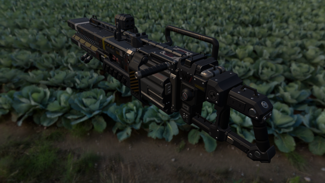 scifi plasma rail Model 3D .c4d .max .obj .3ds .fbx .stl .blend 
