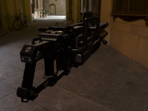 scifi plasma rail 3D Model