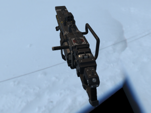 scifi plasma rail Model 3D